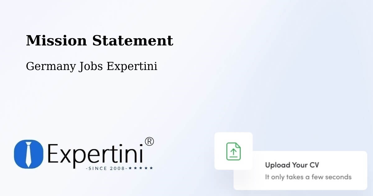 Corporate Mission – Bornheim - Germany Jobs Expertini