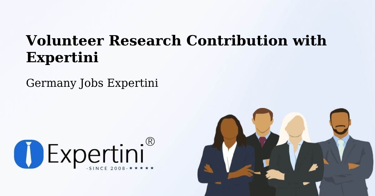 Volunteer Research Contribution Program – Bornheim - Germany Jobs Expertini